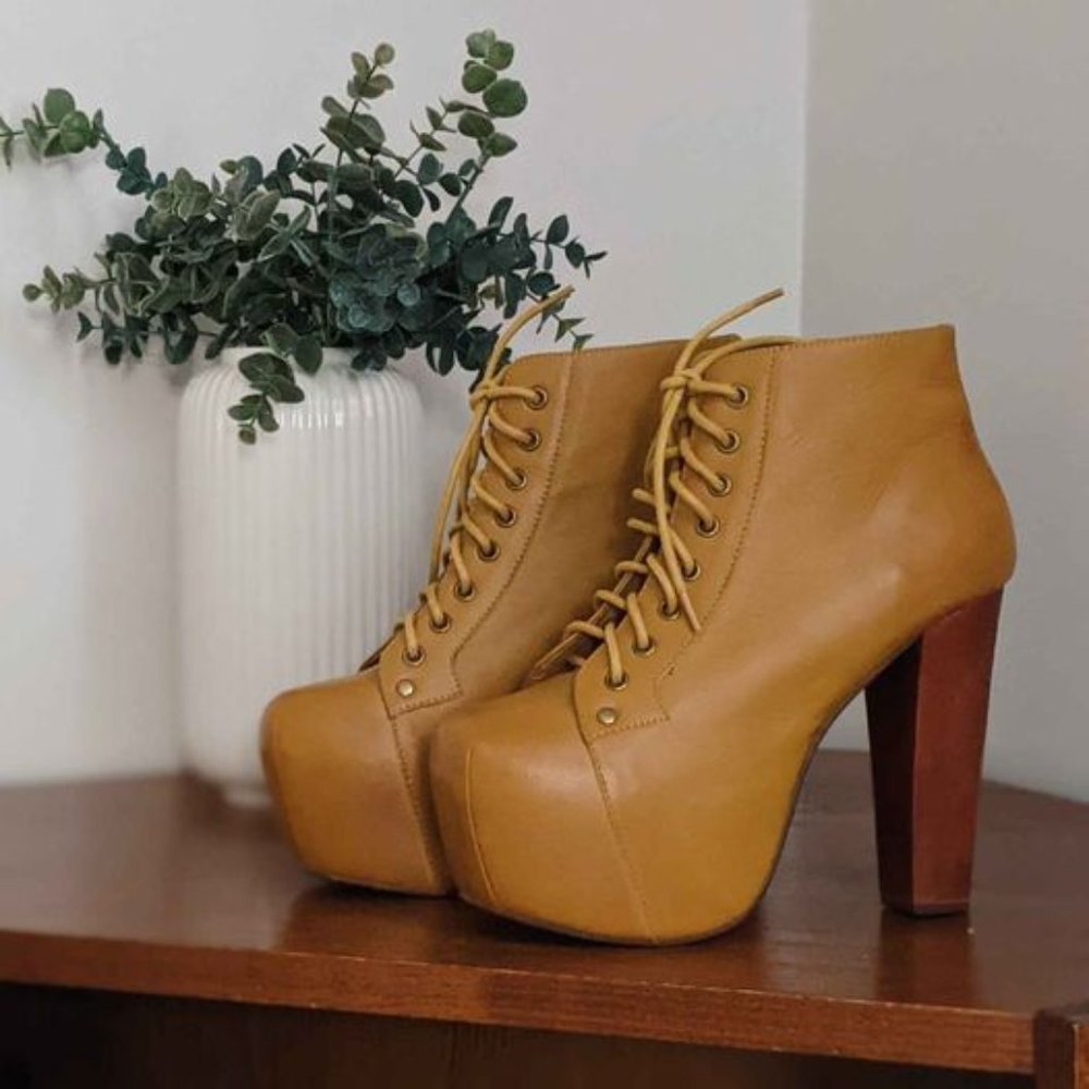 Jeffrey Campbell Lita in Mustard